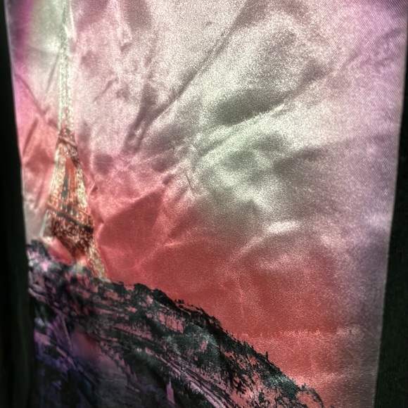 Karl Lagerfeld Paris Sunset Eiffel Cotton-Blend Sweatshirt - Picture 8 of 14